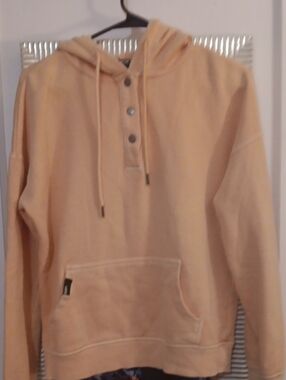 Roxy Button-Henley Hoodie